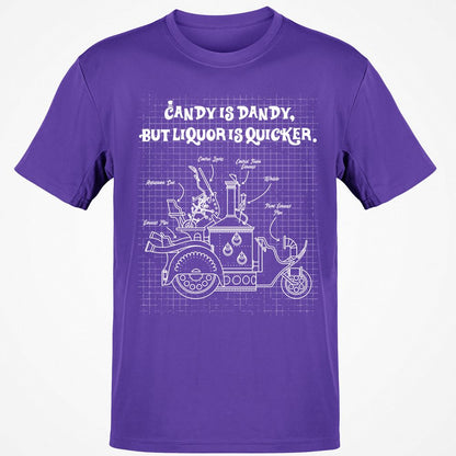 Classic Unisex T-Shirt - 83UK5LDR - Purple - 9