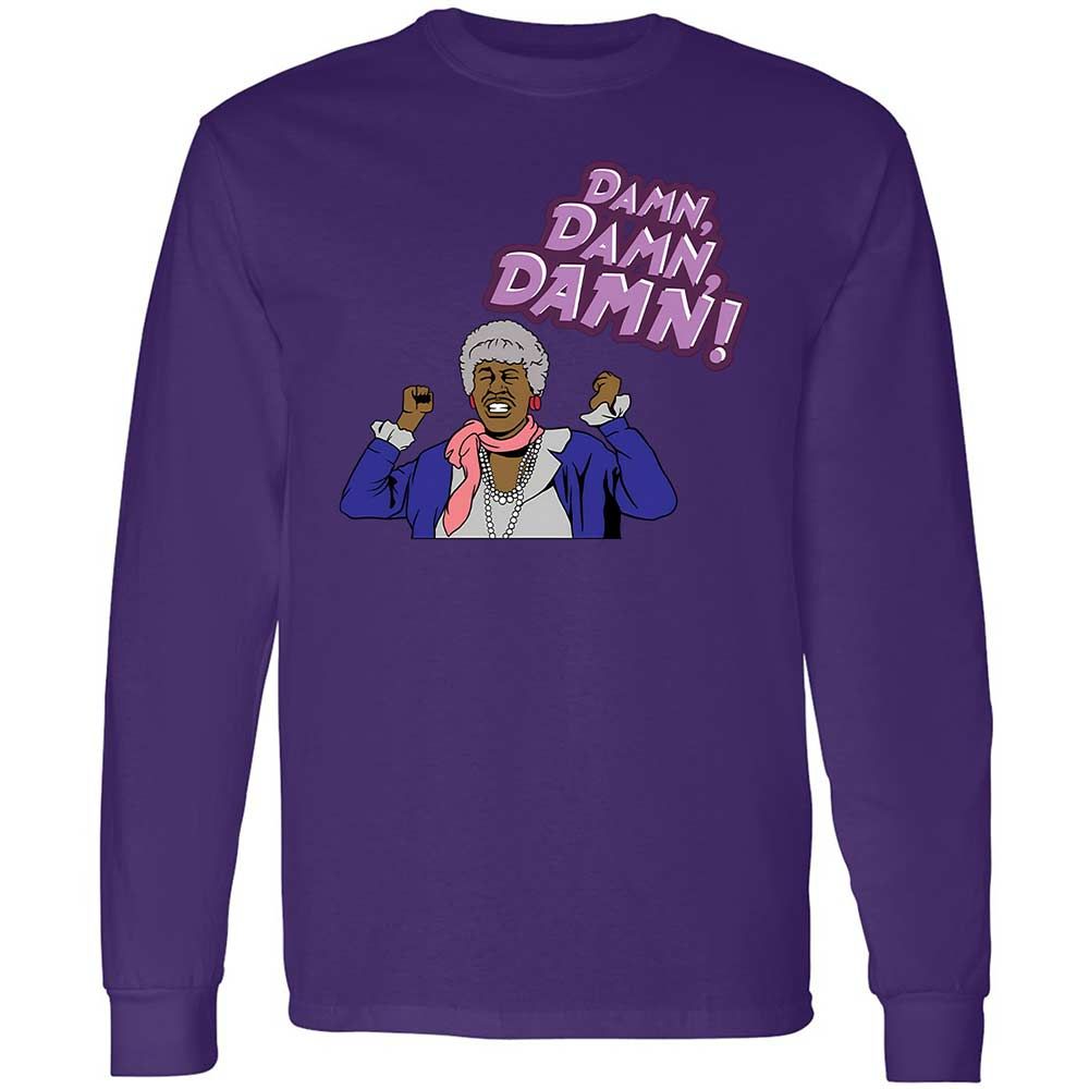 Long Sleeve T-Shirt - CC5WYAL4 - Purple - 9
