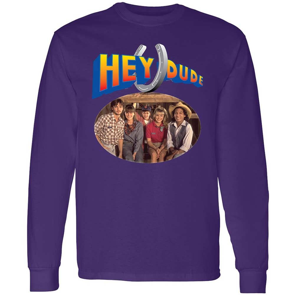 Long Sleeve T-Shirt - 3QW79EV1 - Purple - 9