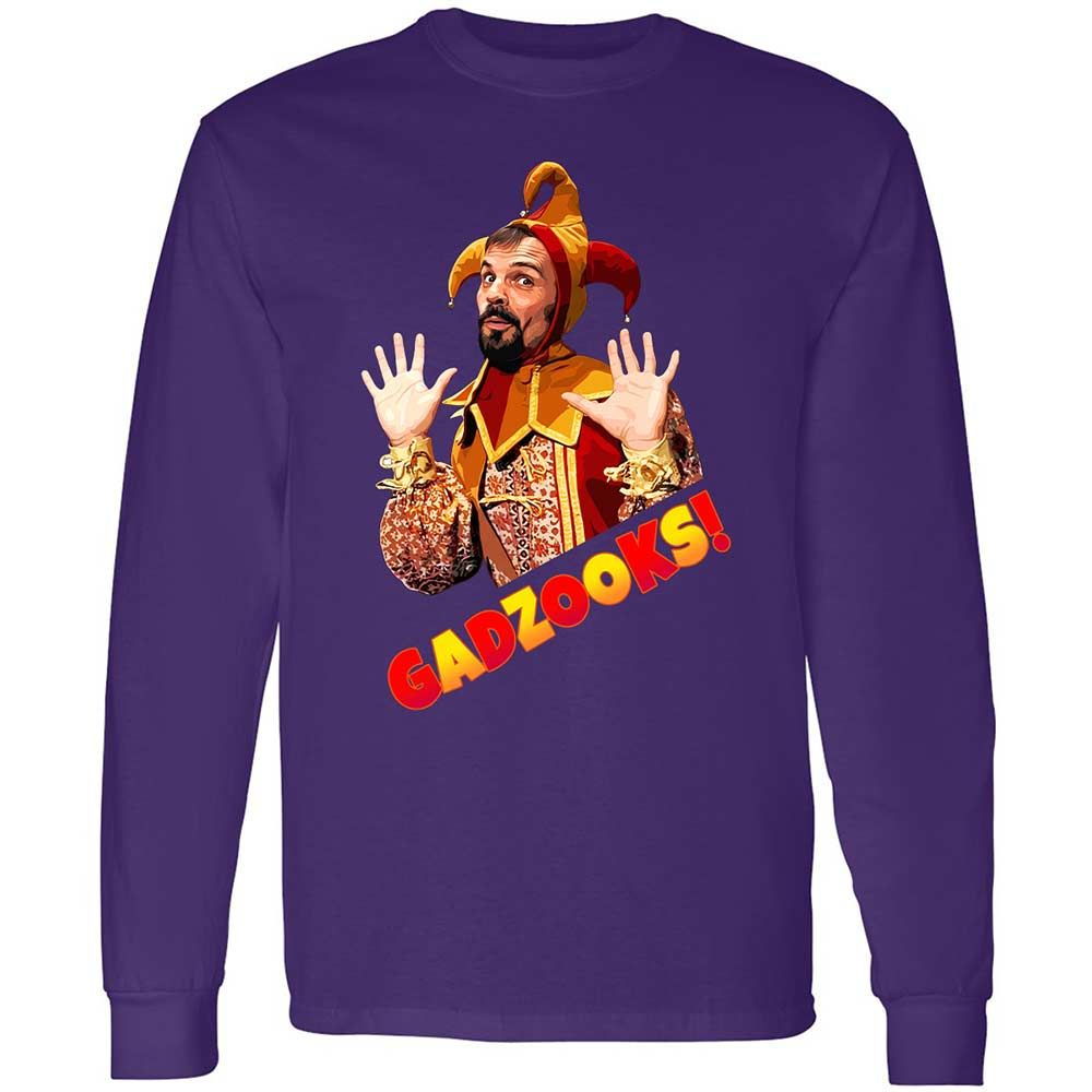 Long Sleeve T-Shirt - TF5ME5J8 - Purple - 9