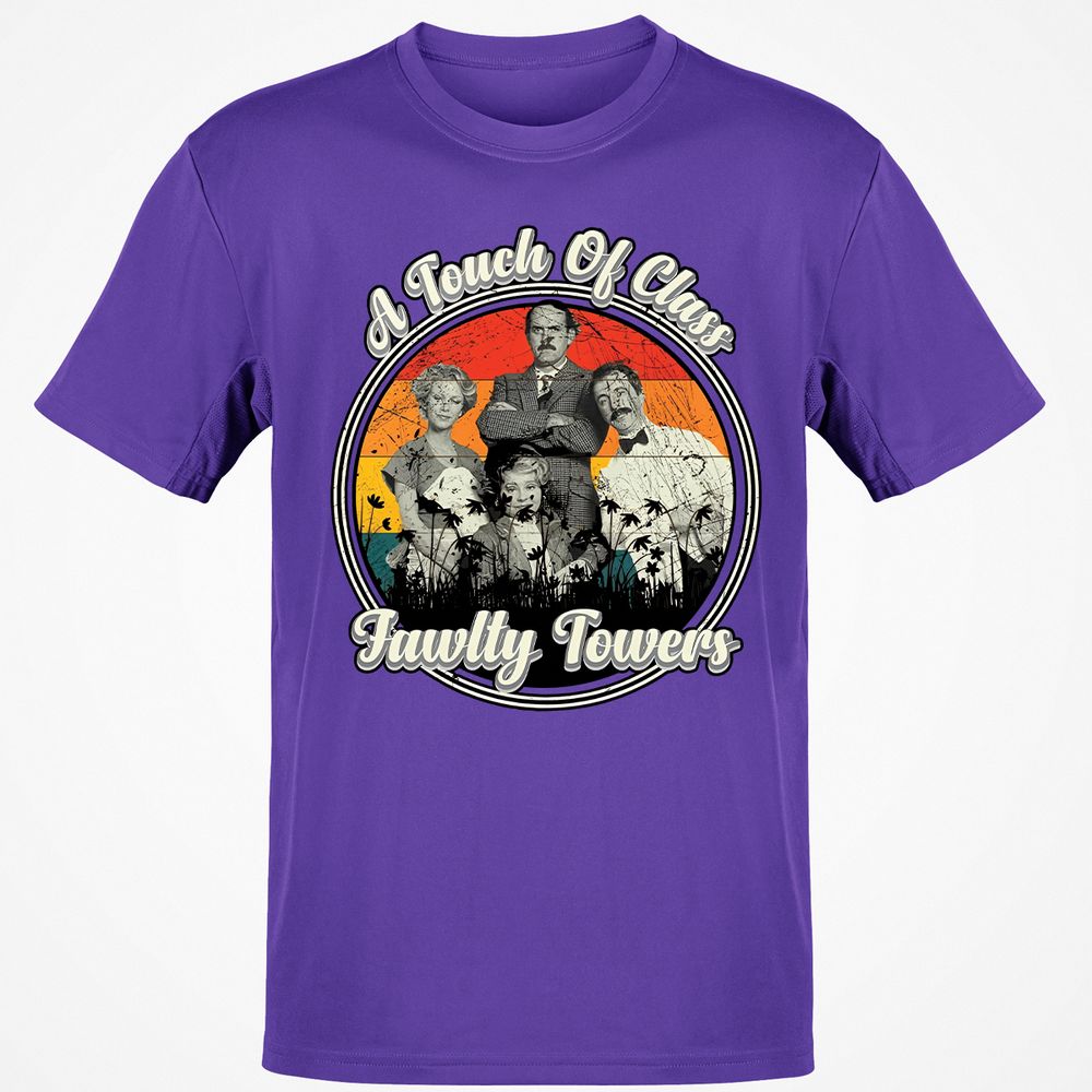 Classic Unisex T-Shirt - D8YKD794 - Purple - 9