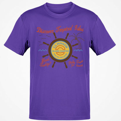 Classic Unisex T-Shirt - TCFVZAWF - Purple - 9
