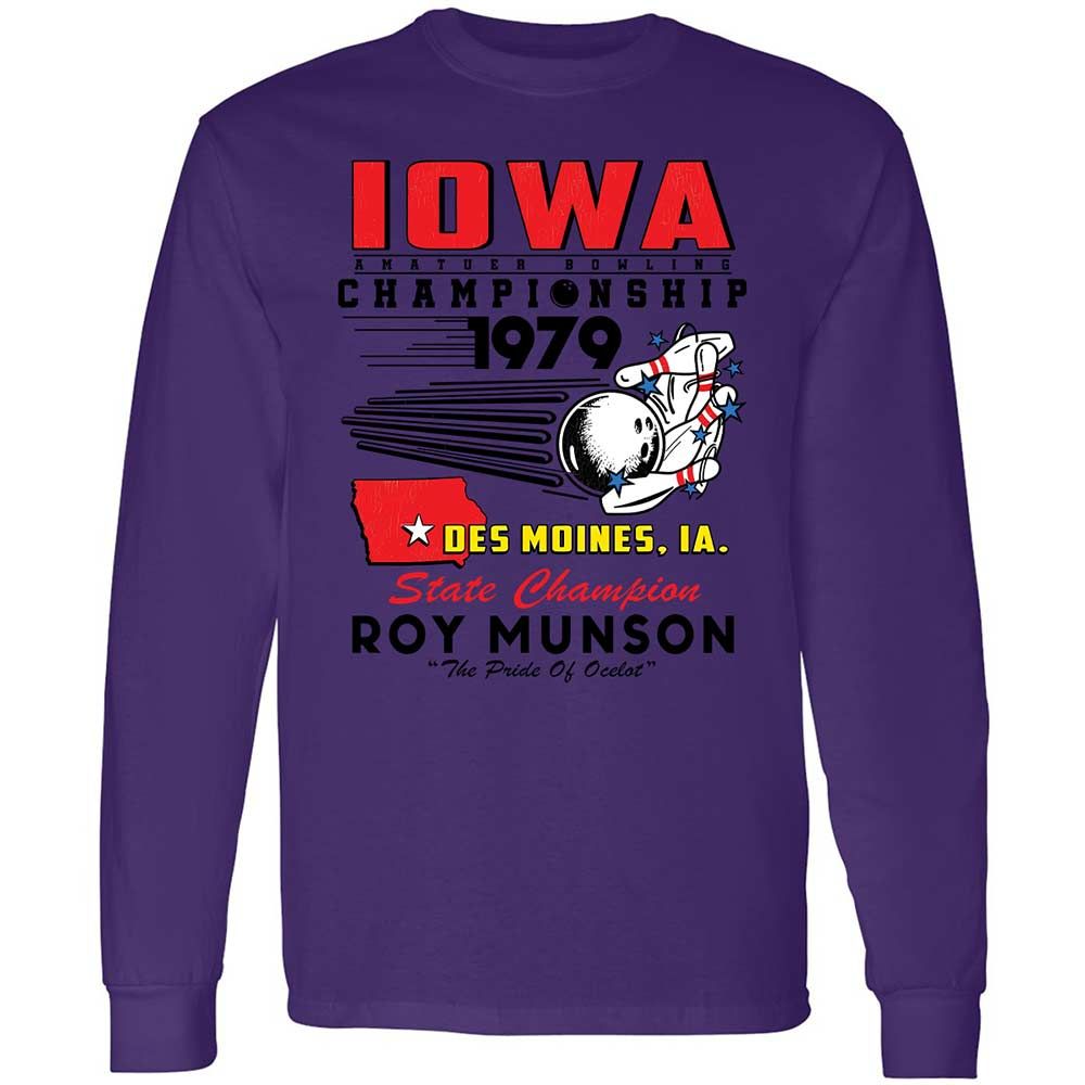 Long Sleeve T-Shirt - LADG67GS - Purple - 9