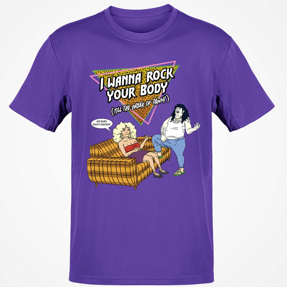Classic Unisex T-Shirt - 1XDUMQVF - Purple - 9