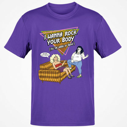 Classic Unisex T-Shirt - 1XDUMQVF - Purple - 9