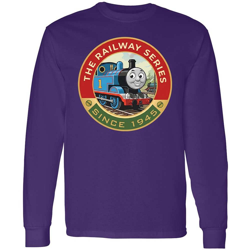 Long Sleeve T-Shirt - Y5C5TLPV - Purple - 9