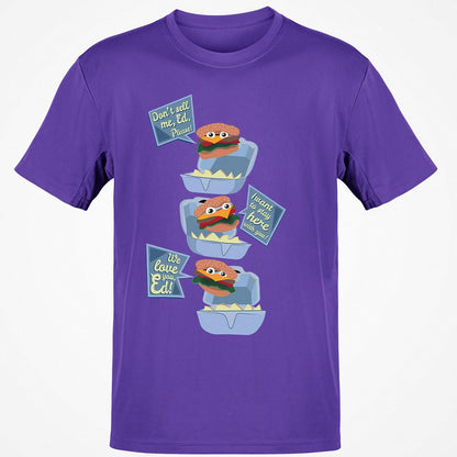 Classic Unisex T-Shirt - NE2VFACD - Purple - 9
