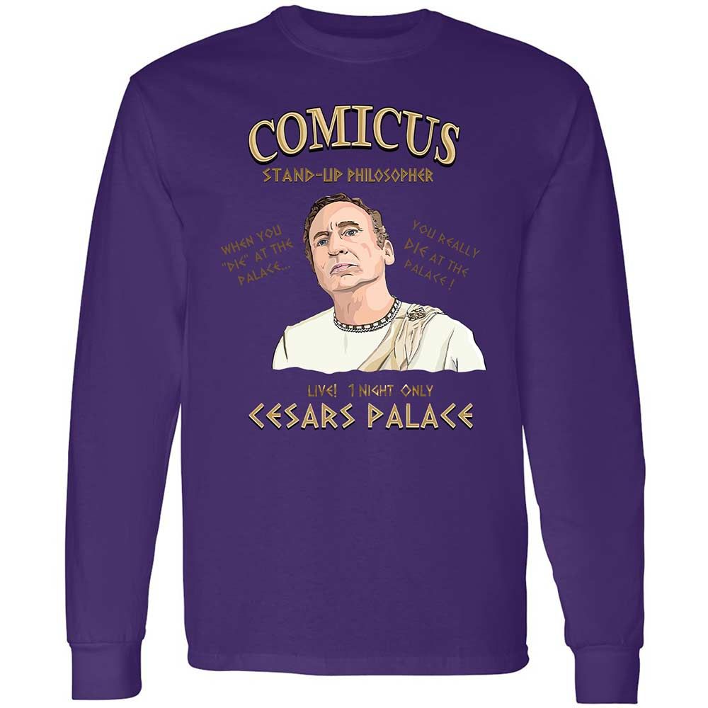 Comicus- Stand-up Philosopher - Purple - 9