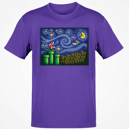 Classic Unisex T-Shirt - 5J5V3BFJ - Purple - 9