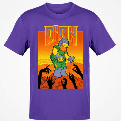 Classic Unisex T-Shirt - 7ZPW5NQX - Purple - 9