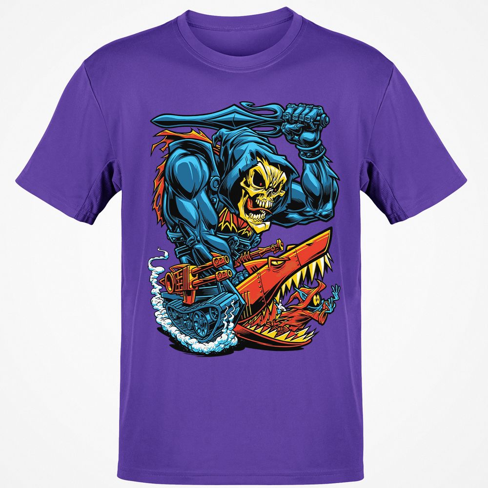 Classic Unisex T-Shirt - TGXXJBJY - Purple - 9