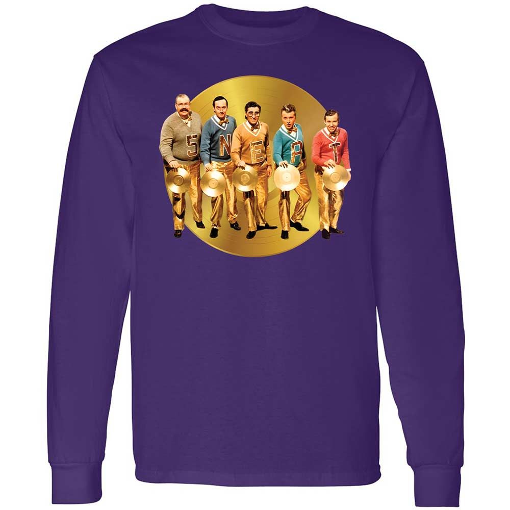 Long Sleeve T-Shirt - GXF2PHW8 - Purple - 9