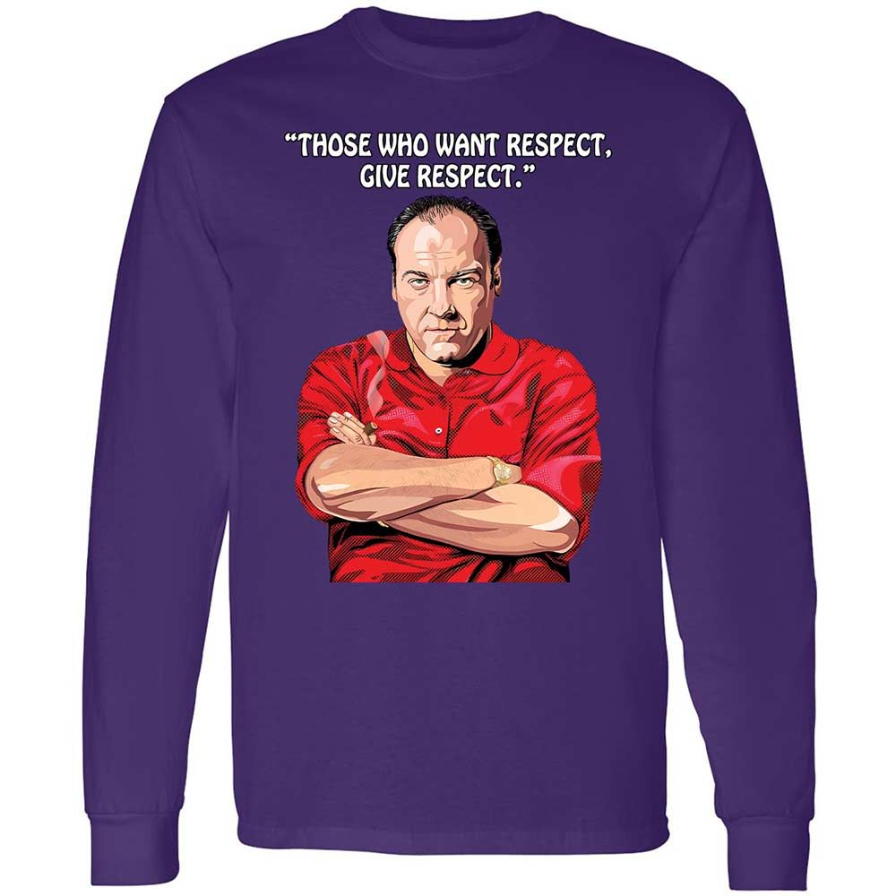 Long Sleeve T-Shirt - T7E9W3SP - Purple - 9