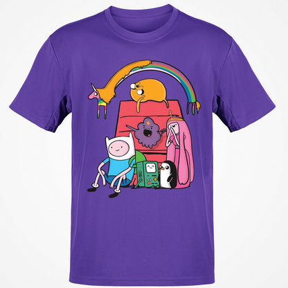 Classic Unisex T-Shirt - LQCHSQWA - Purple - 9
