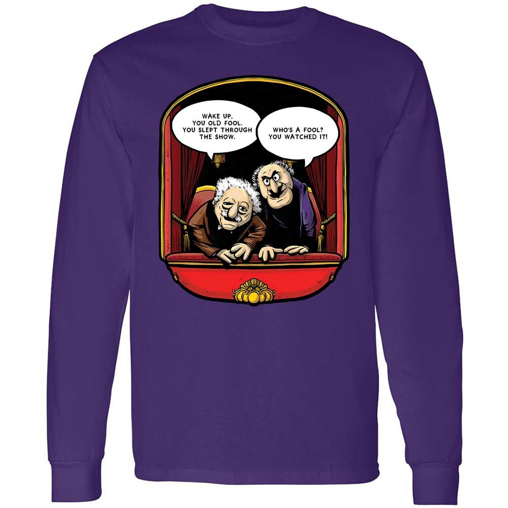 Statler and Waldorf (Wake Up) - Purple - 9