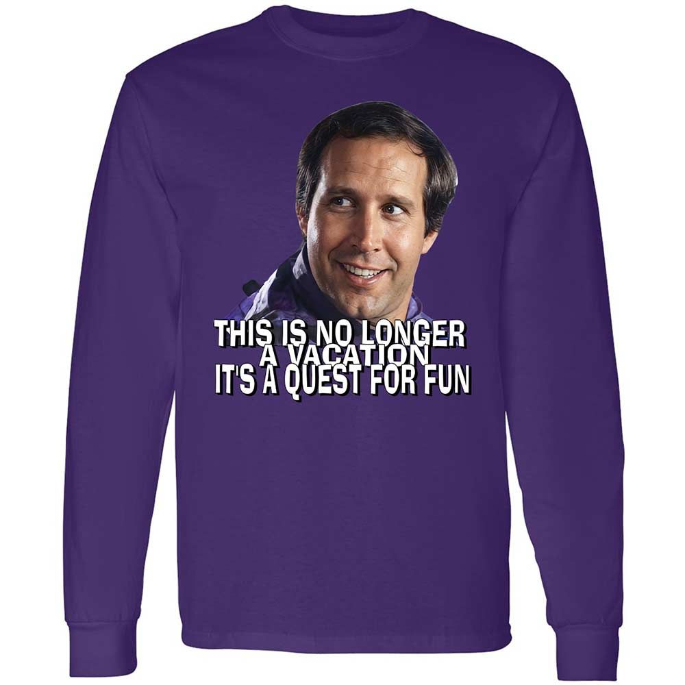 Long Sleeve T-Shirt - VQWKDK9P - Purple - 9