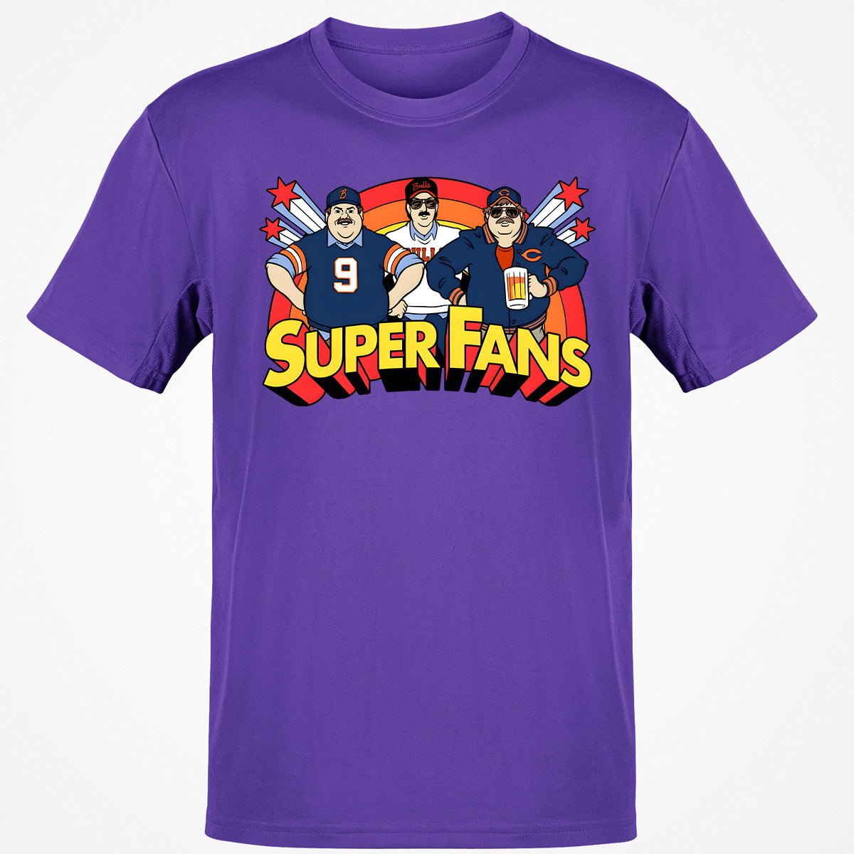 Classic Unisex T-Shirt - WCRA2RPV - Purple - 9