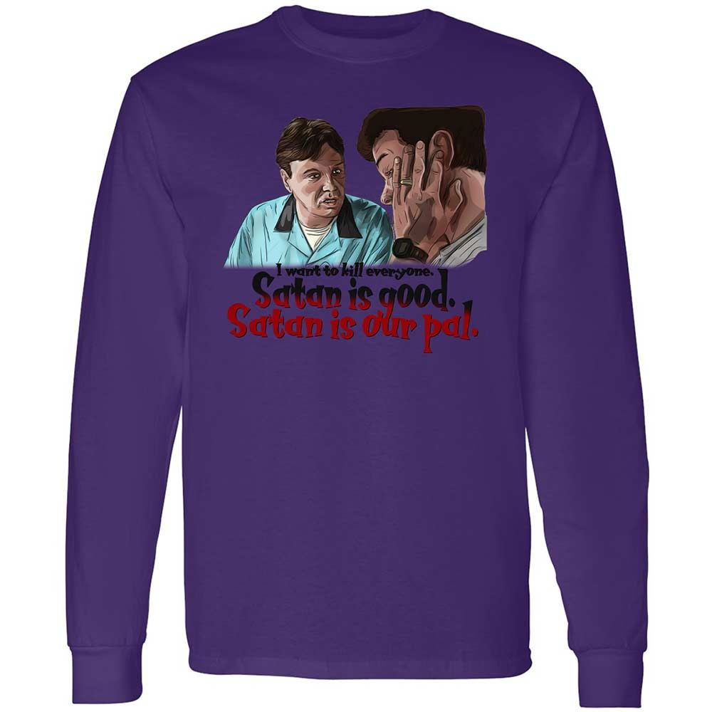 Long Sleeve T-Shirt - KU3UST6R - Purple - 9