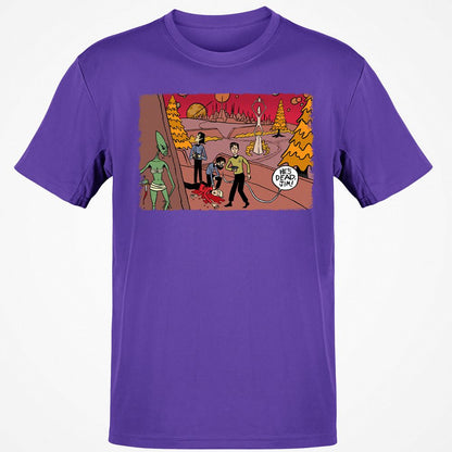 Classic Unisex T-Shirt - 2VSSG6BC - Purple - 9