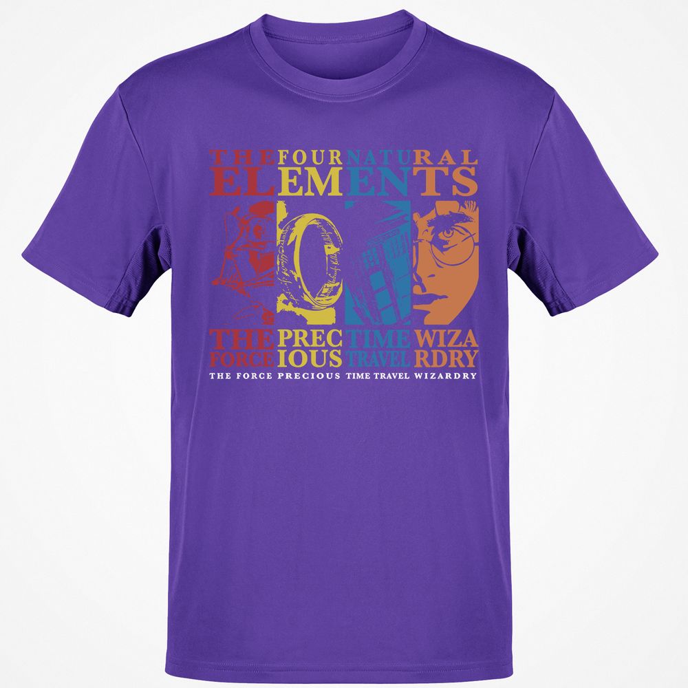 Classic Unisex T-Shirt - HNSF1YH9 - Purple - 9