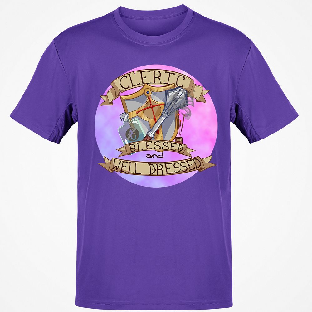 Classic Unisex T-Shirt - UMQFUKD7 - Purple - 9