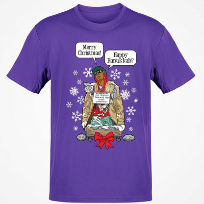 Classic Unisex T-Shirt - ZXQ49SDC - Purple - 9
