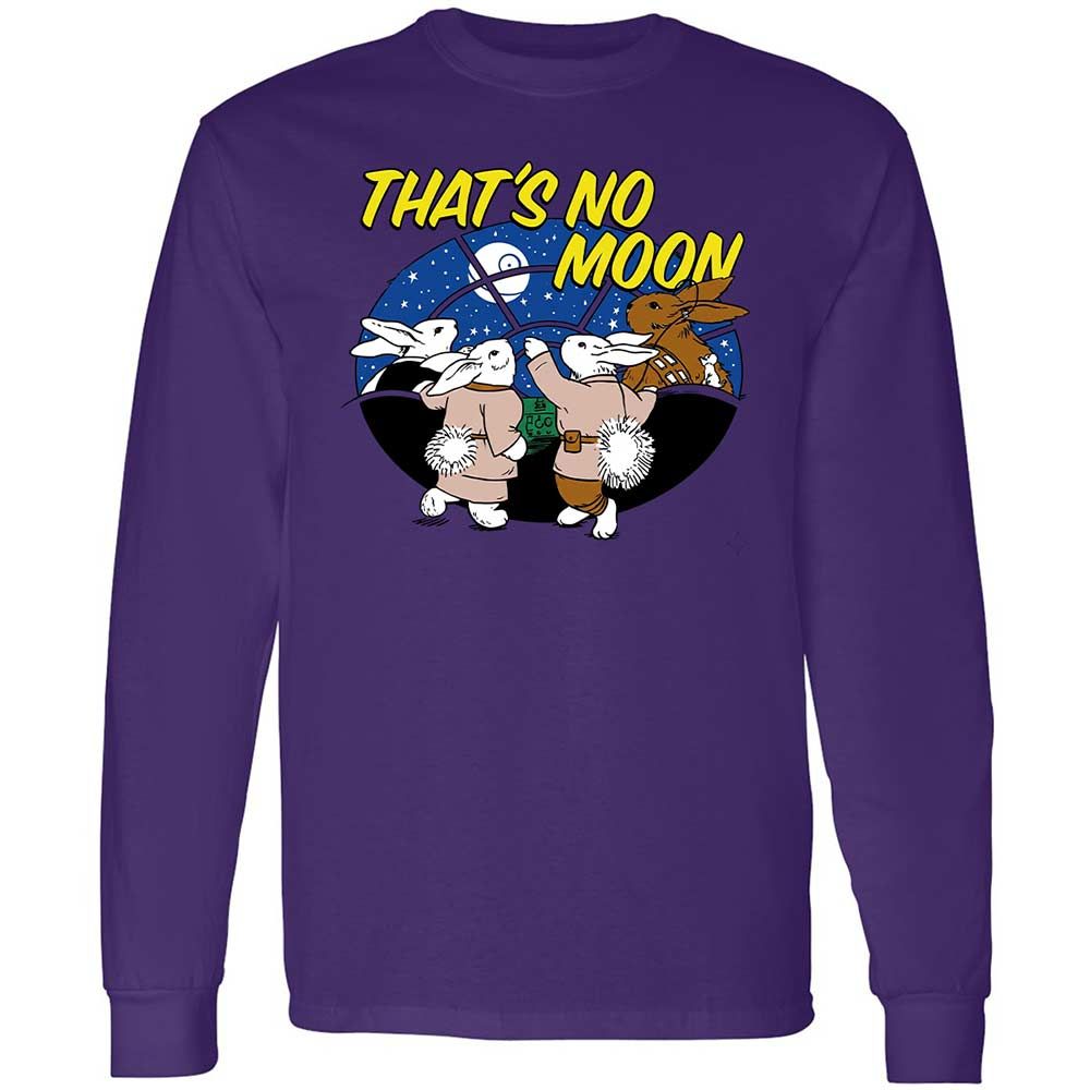 Long Sleeve T-Shirt - White - Purple - 9