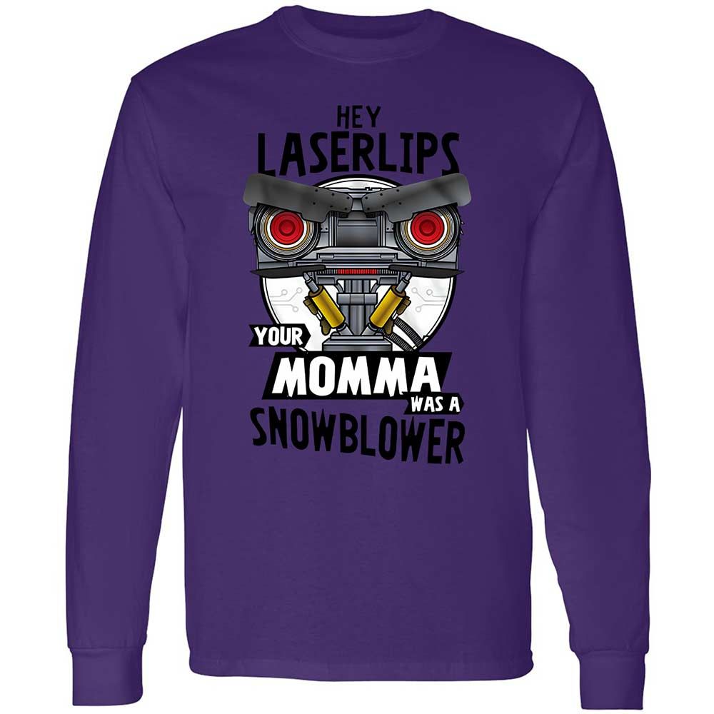 Long Sleeve T-Shirt - 8QSB5EKA - Purple - 9