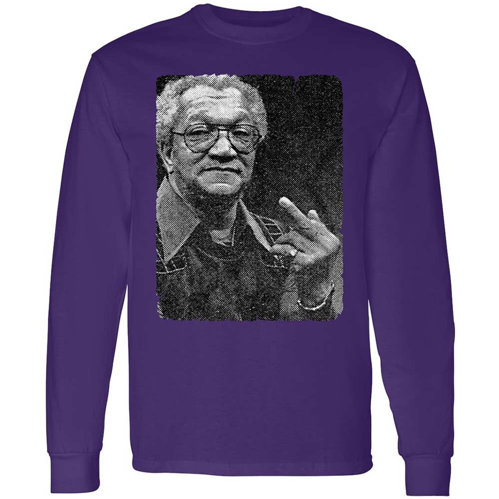 Long Sleeve T-Shirt - Q51ZVUQJ - Purple - 9