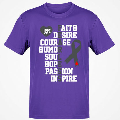Classic Unisex T-Shirt - T6VT96GW - Purple - 9