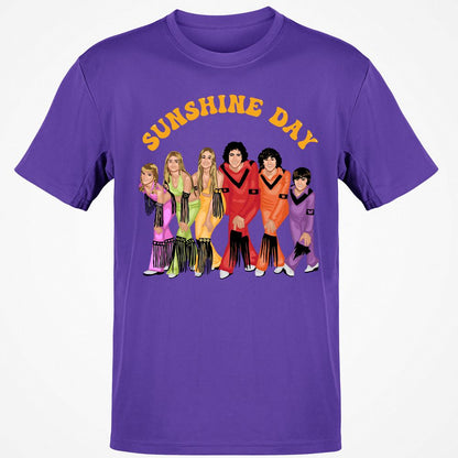 Classic Unisex T-Shirt - 5UQPBSJR - Purple - 9
