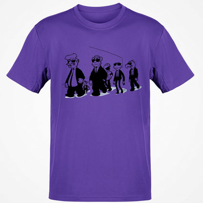 Classic Unisex T-Shirt - 91RKSREA - Purple - 9