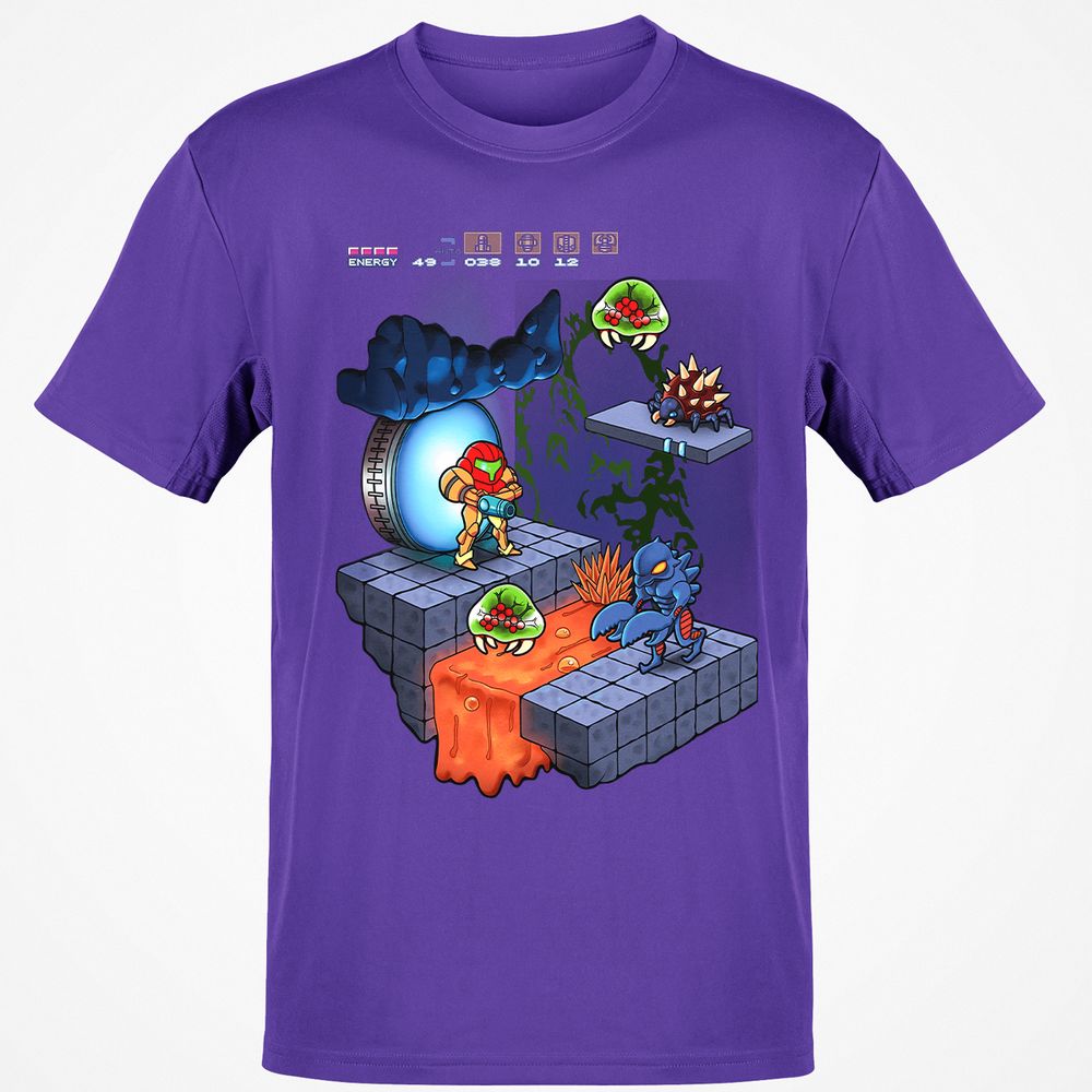Classic Unisex T-Shirt - TCK1CL7E - Purple - 9