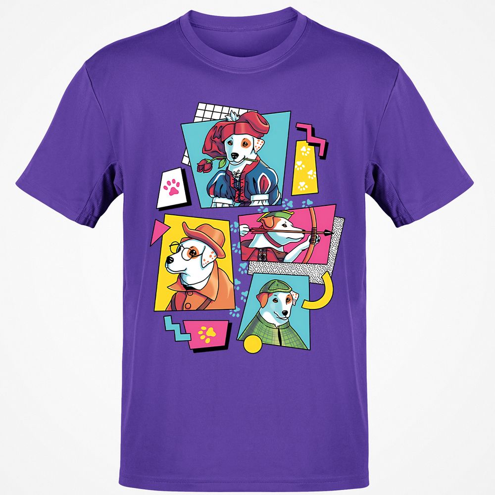 Classic Unisex T-Shirt - V7GBKZZE - Purple - 9