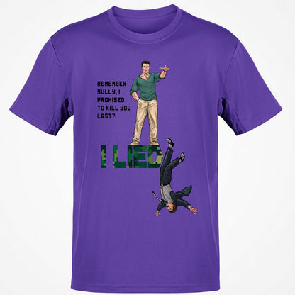 Classic Unisex T-Shirt - 915S41DY - Purple - 9