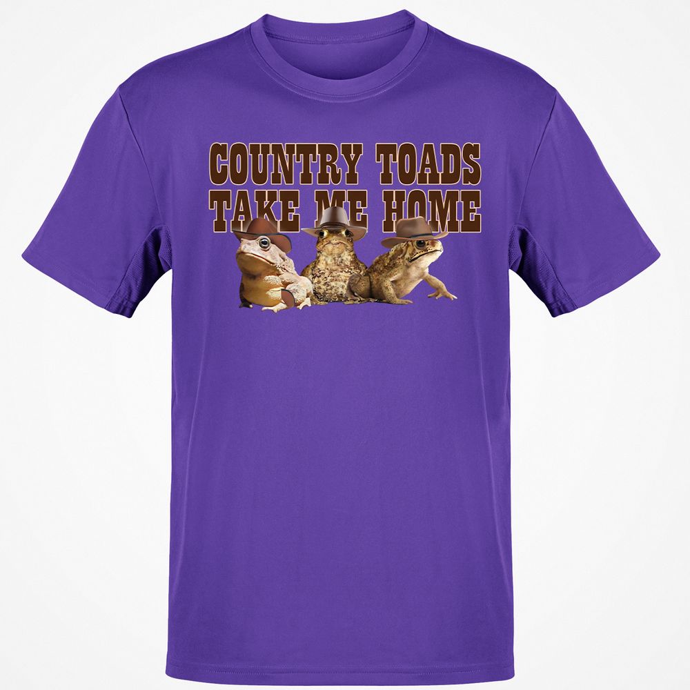 Country Toads Take Me Home - Purple - 9