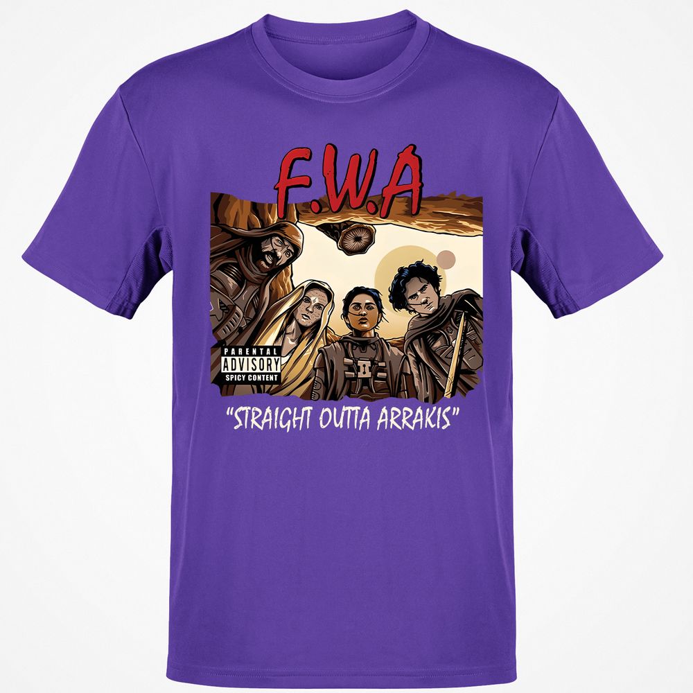 Classic Unisex T-Shirt - CTRQ648E - Purple - 9