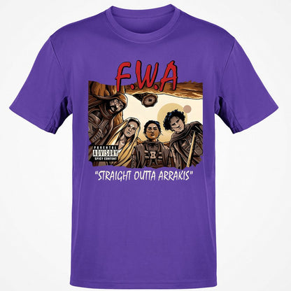 Classic Unisex T-Shirt - CTRQ648E - Purple - 9