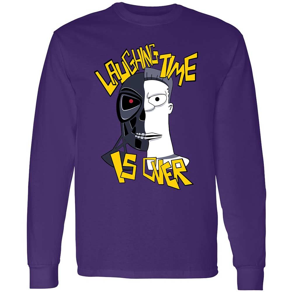 Laughing time is over - Purple - 9