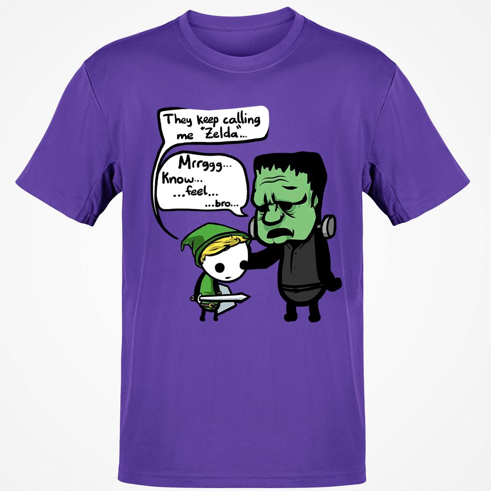 Classic Unisex T-Shirt - 45LL2QLV - Purple - 9