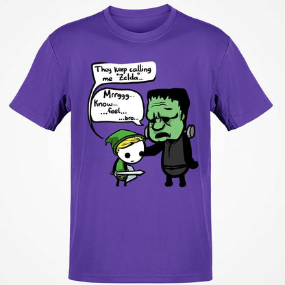 Classic Unisex T-Shirt - 45LL2QLV - Purple - 9