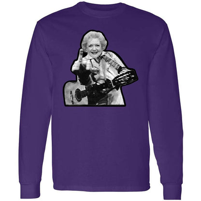 Long Sleeve T-Shirt - XRP25STK - Purple - 9
