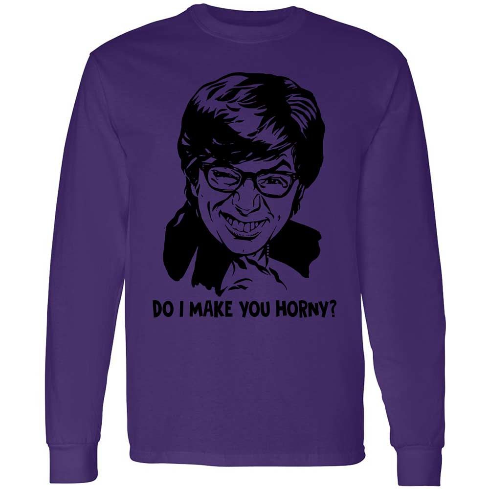 Long Sleeve T-Shirt - KHS69WL7 - Purple - 9