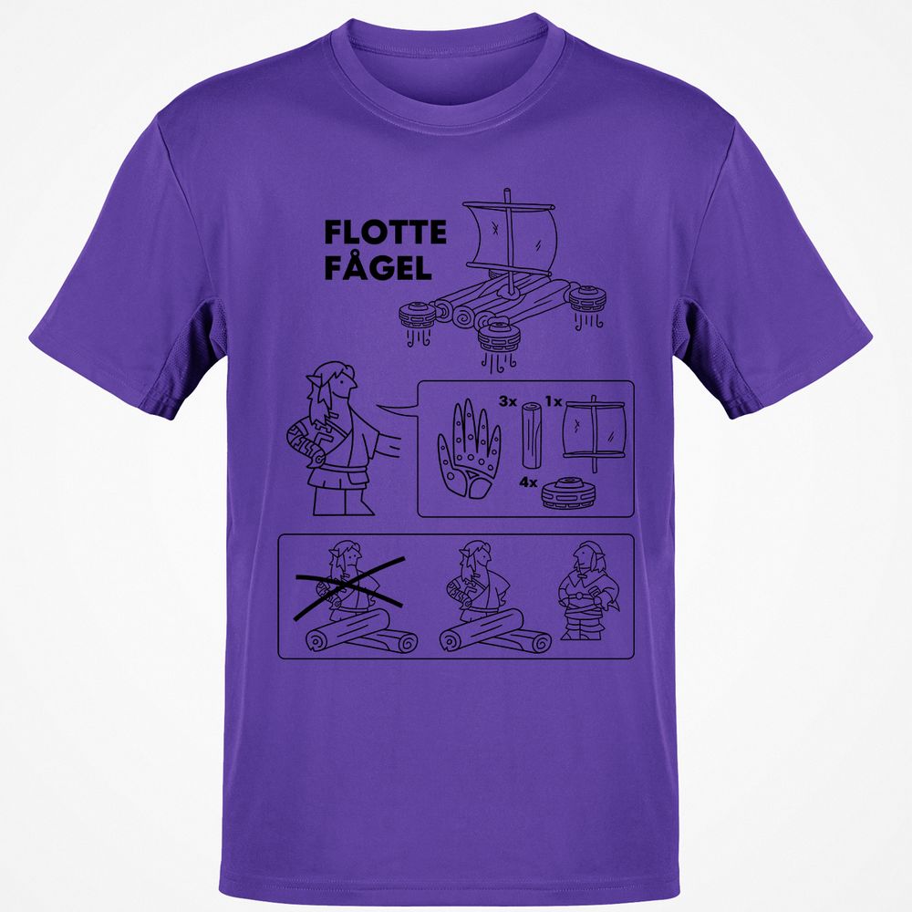 Classic Unisex T-Shirt - BKJJWWKX - Purple - 9