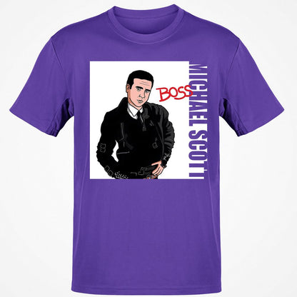 Classic Unisex T-Shirt - HUXNX8M1 - Purple - 9