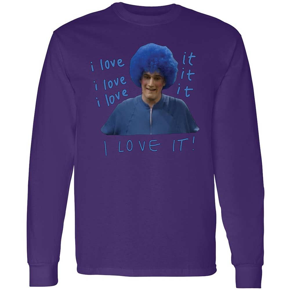 Long Sleeve T-Shirt - CGQZPUUJ - Purple - 9