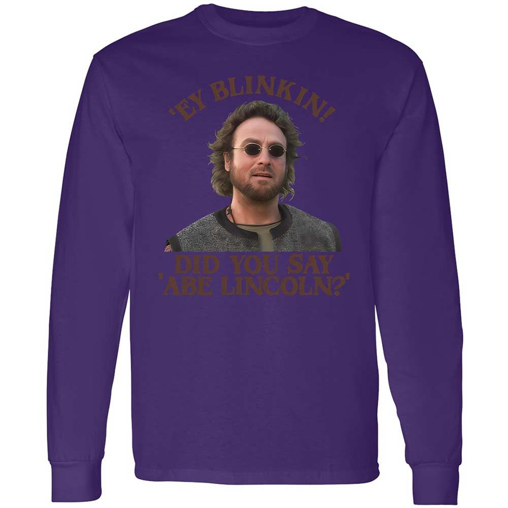 Did You Say Abe Lincoln - Purple - 9