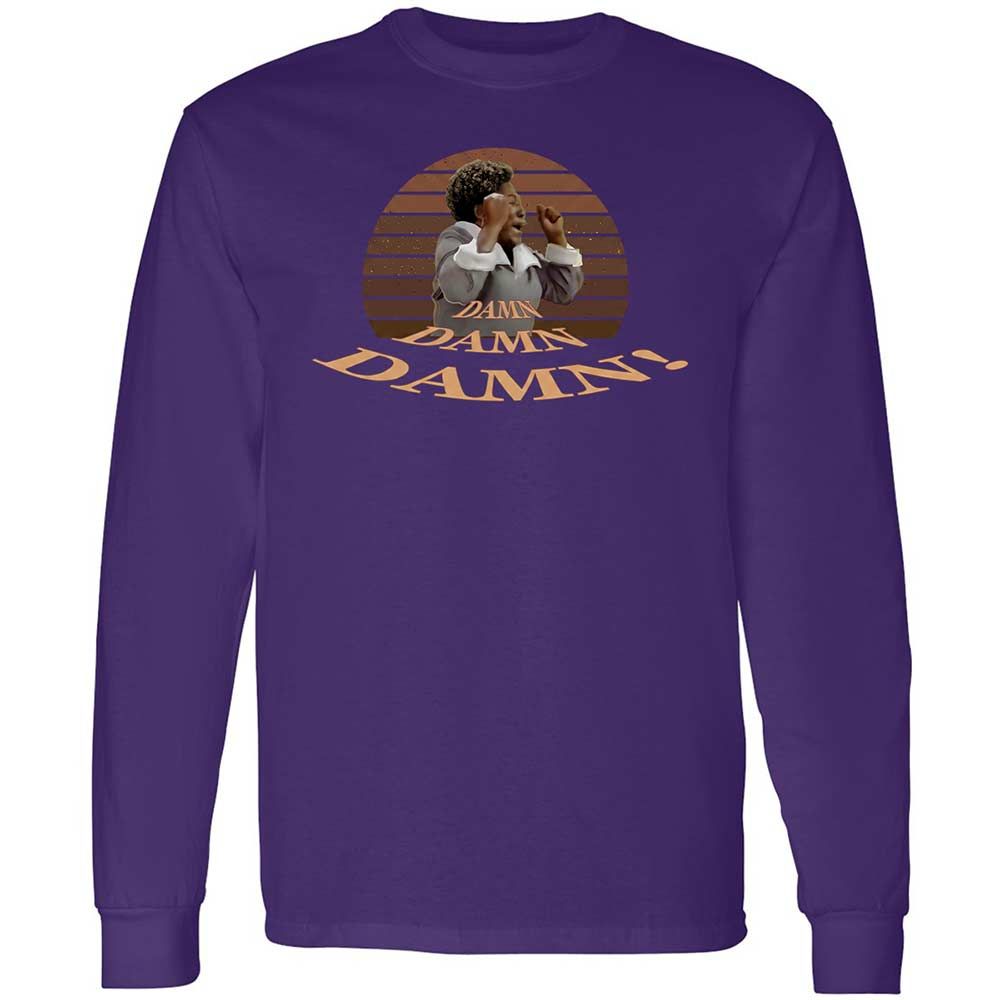 Long Sleeve T-Shirt - Y4VVXFGB - Purple - 9