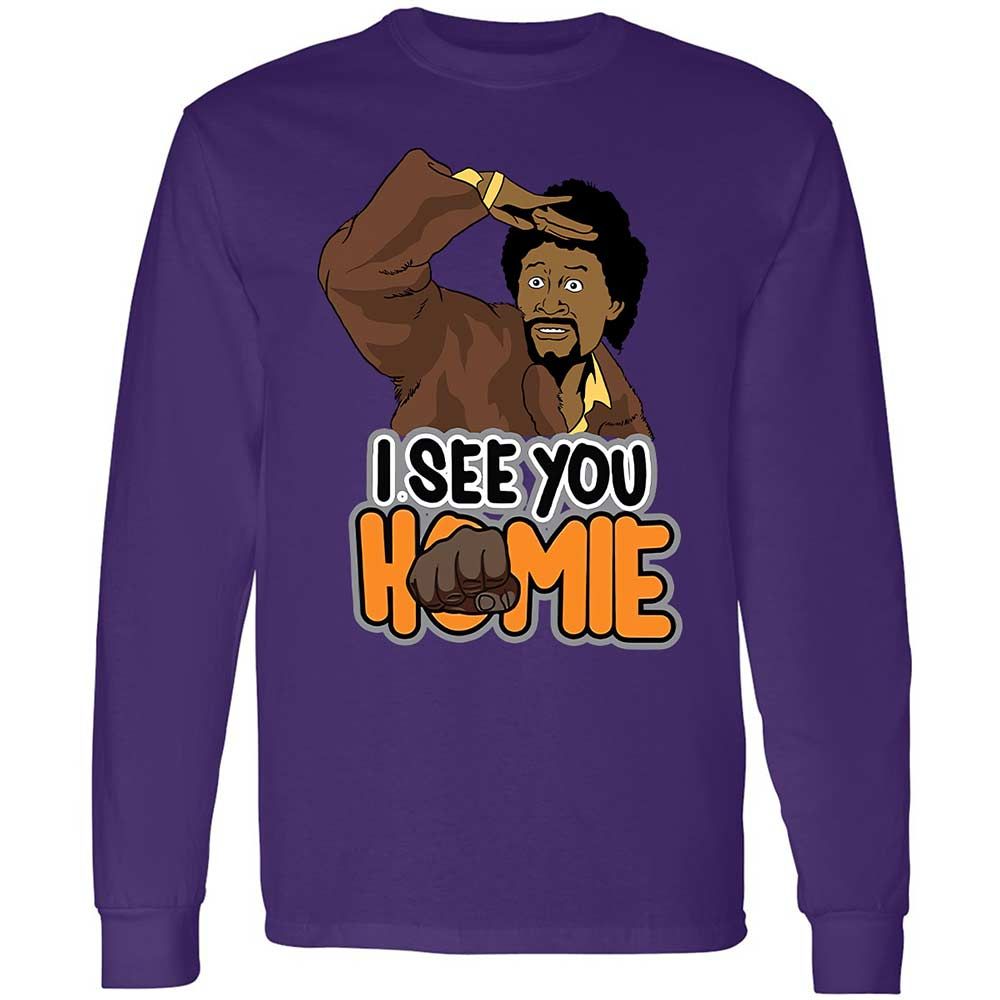 Long Sleeve T-Shirt - Z343X8BW - Purple - 9