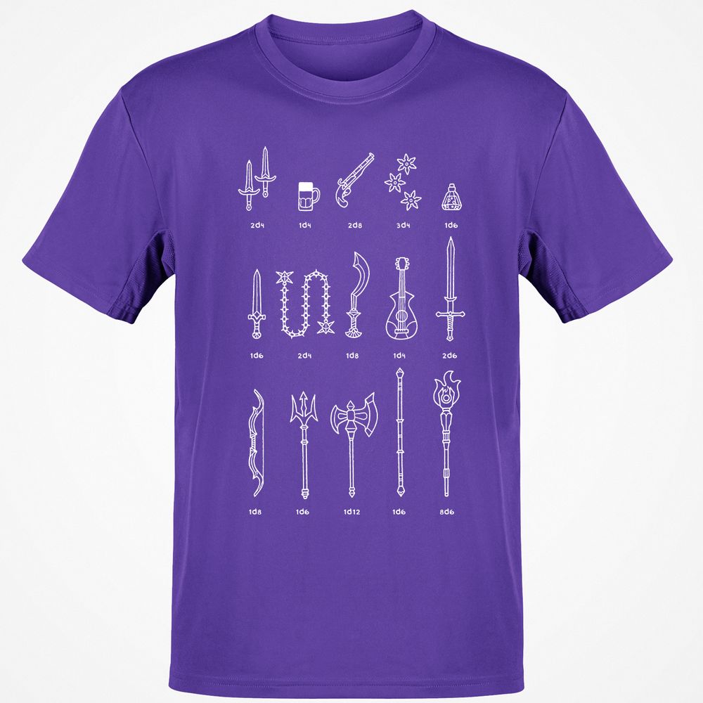 Classic Unisex T-Shirt - YDW6BR8F - Purple - 9